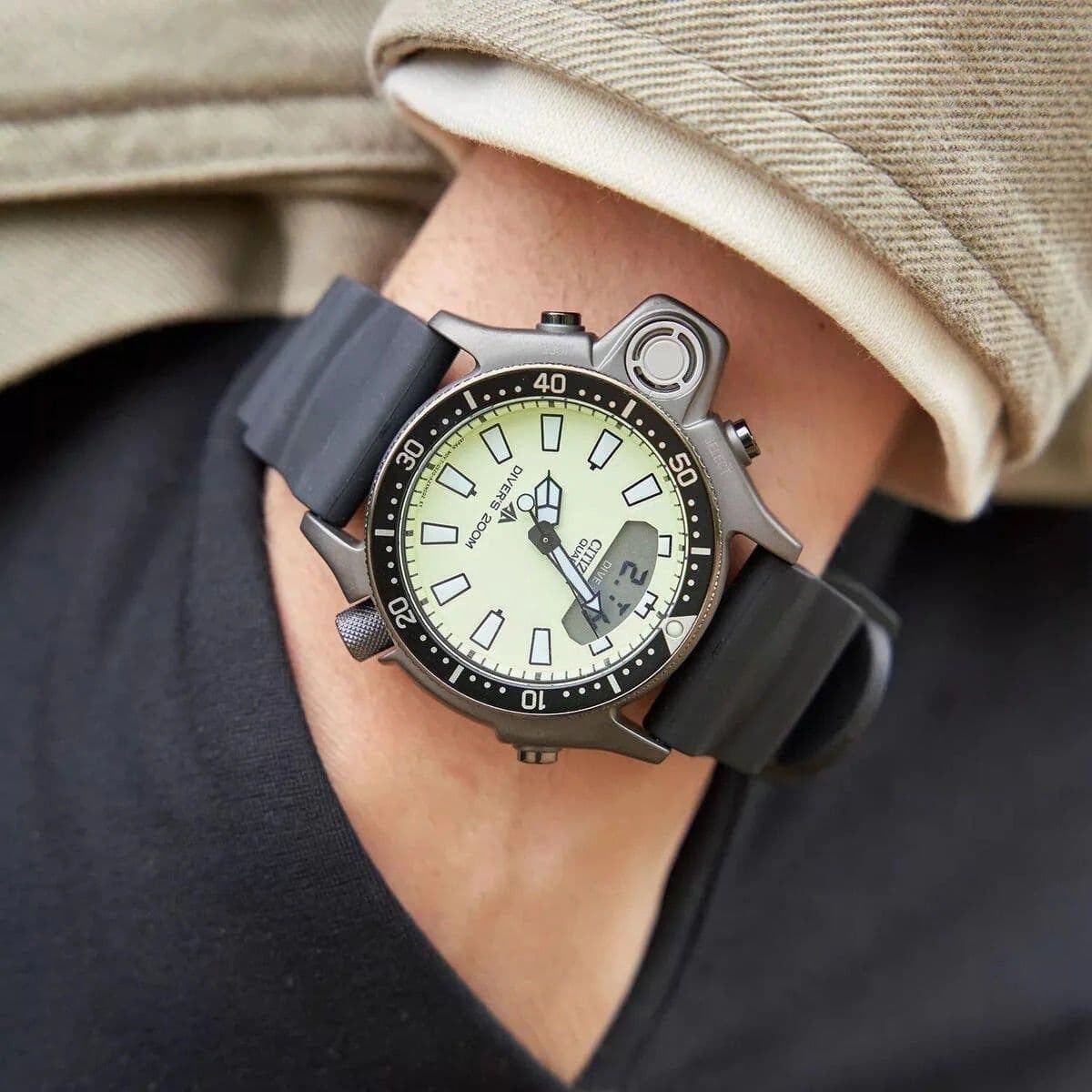 Citizen Promaster Aqualand  JP2007-17W Kol Saati — görsel 5