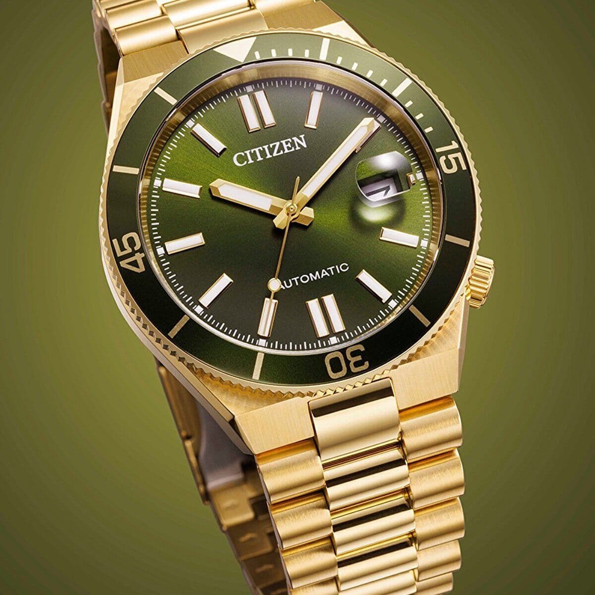 Citizen Tsuyosa Shore Moss Green NJ0232-53X Otomatik Erkek Kol Saati — görsel 2