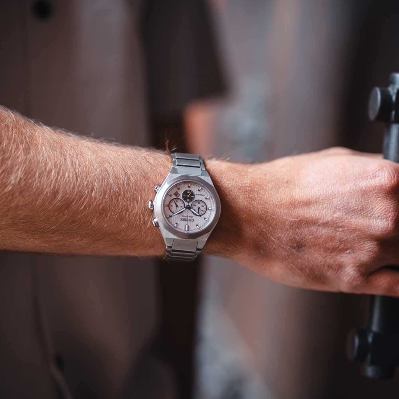Citizen Zenshin Senkei Chrono CA4690-51A Super Titanium Eco-Drive Erkek Kol Saati — image 6