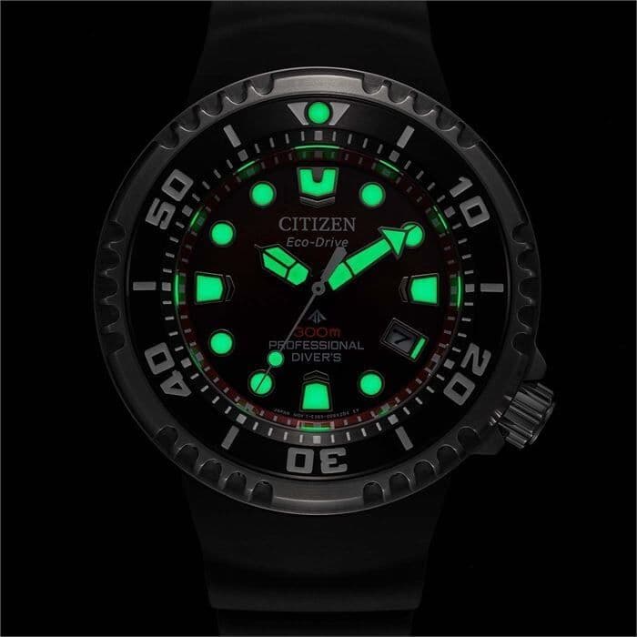 Citizen Professional Diver 300m Burgundy Edition BN1024-01Z Eco-Drive Erkek Kol Saati — image 2
