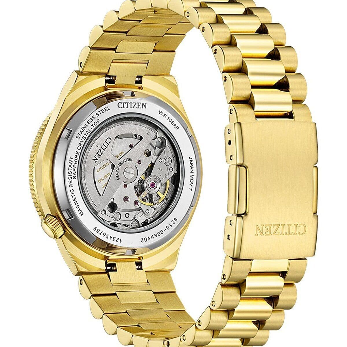 Citizen Tsuyosa Shore Moss Green NJ0232-53X Otomatik Erkek Kol Saati — görsel 4