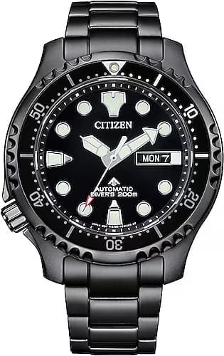 Citizen Promaster Marine NY0145-86EE Çelik Kordon Siyah Erkek Kol Saati — Bild 1